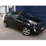 2011 Kia Picanto 1.0 litre petrol, £0 road tax, 44,954 miles, MOT valid until 10 April 2020, with