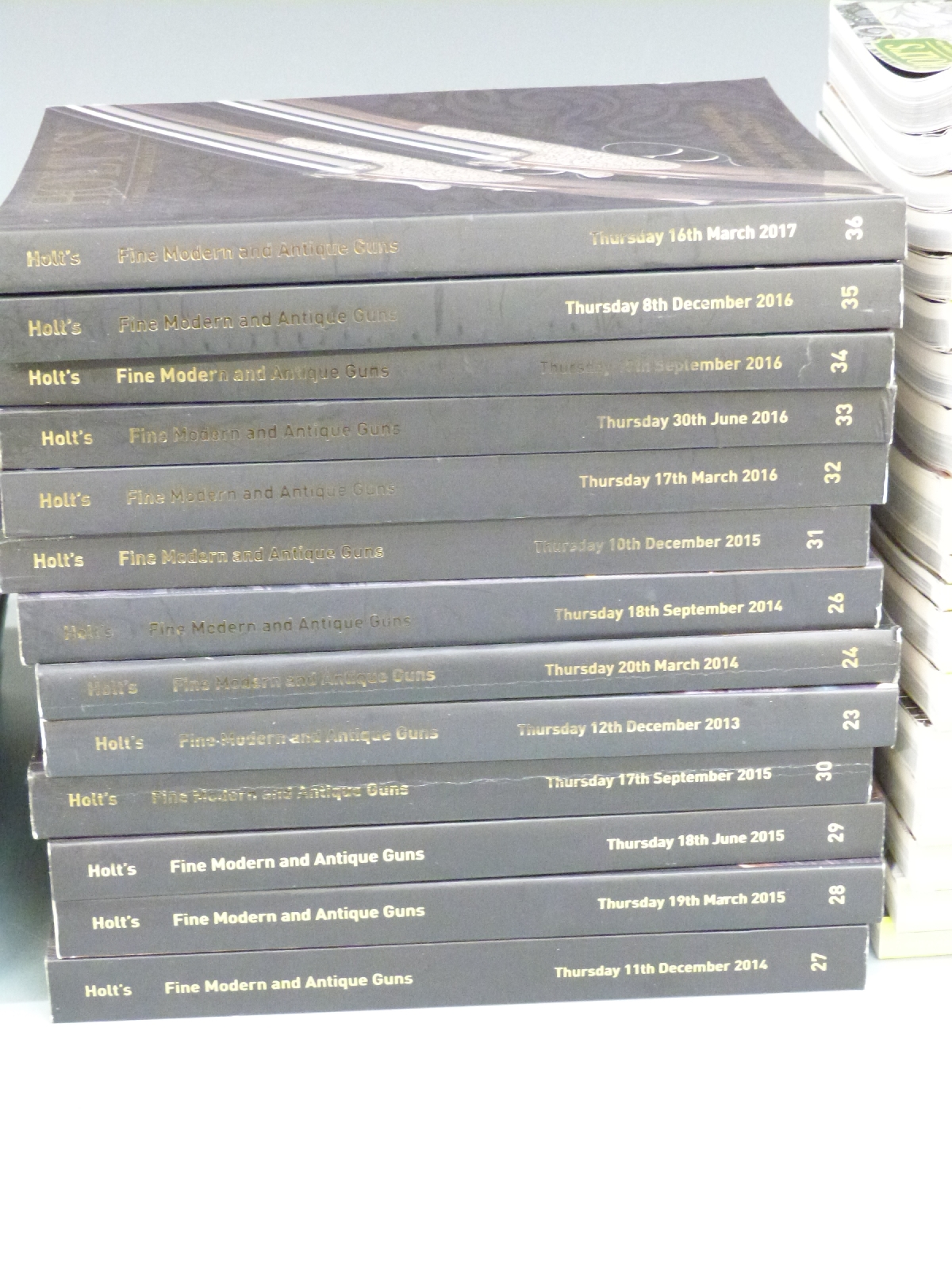 Forty-one Holt's auction catalogues 2005-2017 including five hardback volumes examples - Image 3 of 4