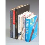 Seven books of military interest including Confederate Arms Albaugh & Simmons, Confederate Edged