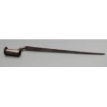 British 1839 pattern socket bayonet with 40cm blade