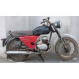 Barnfind Ambassador 250cc Villiers Twin motorcycle, registration 722 KUR frame no. S105918135 engine