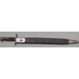 British 1871 2nd pattern Elcho sword/bayonet for the Martini Henry rifle with clear stamps to