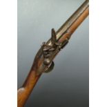 Rea of London for East India Company 1801 flintlock hammer action Brown Bess gun with named,