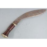 Kukri with wooden handle, 39cm