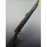 Remington Model 700 .222 REM bolt-action rifle with chequered semi-pistol grip, sling suspension