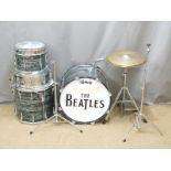AUCTIONEER ANNOUNCE THERE ARE NO SYMBOLS IN THIS LOT  Vintage 1960s/1970s Premier drum kit in rare