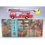 Corgi Major Toys diecast model Simon Snorkel Fire Engine, 1127, in original box.