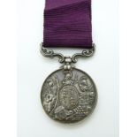 Army Long Service and Good Conduct Medal (Victorian) named to Sgt J Doyle, 3rd Dragoon Guards