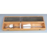 Baty Chubbs Multigauge bore gauge, in fitted wooden case.