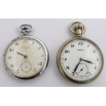 Two British Railways pocket watches, one a Phenix Scottish region the other Montine Southern region,