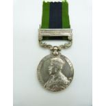 India General Service Medal 1908 with clasp for Afghanistan NWF 1919 named to 44587 Pte L Waldron,
