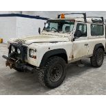 1996 Land Rover 2.5 litre 300tdi Defender 90 SWB, registration N613 DFA with wide wheels fitted with