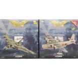 Two Corgi The Aviation Archive Military limited edition 1:144 scale diecast model aeroplanes