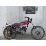 1967 Cotton 37A trials motorcycle registration NAE 180F with square barrel Villiers 250cc engine and