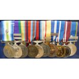 Royal Fleet Auxiliary group of ten medals spanning almost 30 years of service with the RFA,