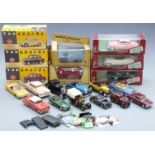 Twenty Vanguards, Vitesse, Matchbox Models of Yesteryear and similar diecast model vehicles, eight