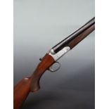 Beretta 626E 12 bore side by side ejector shotgun with named and engraved lock and underside,