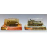 Two Dinky Toys diecast model military vehicles Bren Gun Carrier with Anti-Tank Gun 619 and 155mm