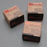 Seventy-five Hornady .22 Hornet rifle cartridges, in original boxes. PLEASE NOTE THAT A VALID