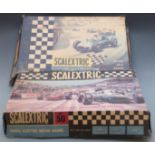 Two Tri-ang Scalextric model motor racing sets 33 and 50, both in original boxes.