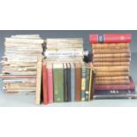 A large quantity of railway interest books and magazines to include bound volumes of The Railway
