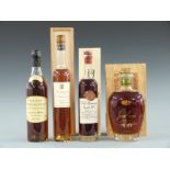 Four bottles of Armagnac comprising Christian Faure Grand Armagnac 1953, 700ml, 40%, Jean Cavé XO