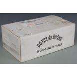 Case of twelve bottles of Domaine Sainte-Anne Cotes du Rhone Villages 1996 red wine, 750ml, 13% vol,