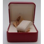 Omega wristwatch box, 14.5x12x7.5cm.