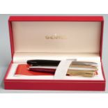 Sheaffer Legacy fountain pen with 18ct gold nib, in original box with paperwork together with