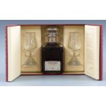 Hennessy Tome Red 'Library' edition cognac, in original bookcase style presentation box with two