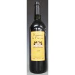 Case of twelve bottles of Domaine De Fonjun Saint-Chinian 2005 red wine, 750ml, 13.5% vol, in