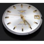 Longines Ultra-Chron gentleman's 17 jewel calibre 431 automatic wristwatch movement with date