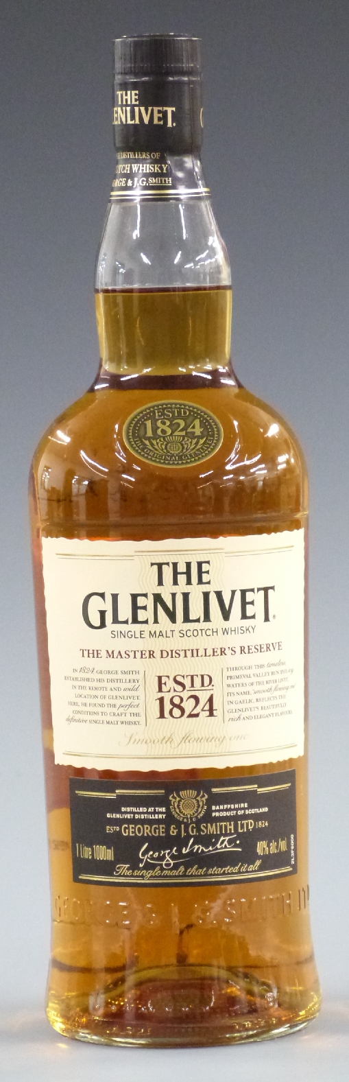 The Glenlivet, The Master Distiller's Reserve Single Malt Scotch Whisky, 1L, 40% vol, in original - Image 2 of 2