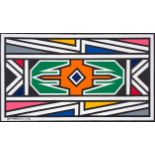 Esther Mahlangu; Ndebele Patterns