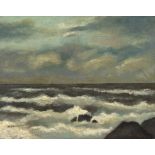 South African School 20th Century; Seascape