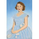 Muriel Rycroft; Girl in a Blue Frock