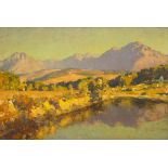 Edward Roworth; Evening on a Farm, Stellenbosch