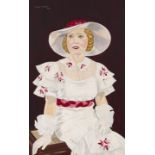 Muriel Rycroft; Portrait of a Woman in a Hat