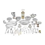 A miscellaneous collection of electroplated wares, 20th century