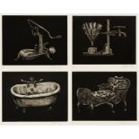 William Kentridge; Black Objects, four