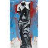 Jim Dine; The Red, White, and Blue Venus for Mondale