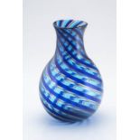 A Murano glass vase, mid 20th century