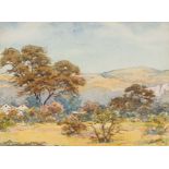 Erich Mayer; Landscape with Trees