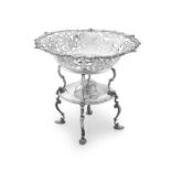 An Edward VII silver centrepiece, William Mammatt & Son, Sheffield, 1903