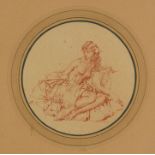 Sir William Russell Flint; Seated Nude