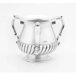 An Edward VII silver three-handled loving cup, Mappin & Webb Ltd, London, 1904