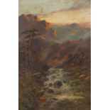 Charles Stanfield; Mountain Stream