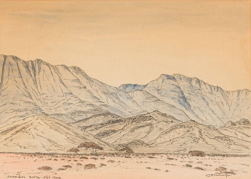 Jacob Hendrik Pierneef; Usakos, SWA (Namibia)