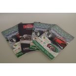 Race Programmes: an assorted collection of various vintage and modern programmes.