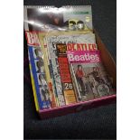BEATLES: a small collection of Beatles magazines and similar.